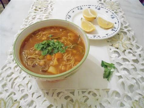 Chorba Aux L Gumes Soupe Recette Ptitchef