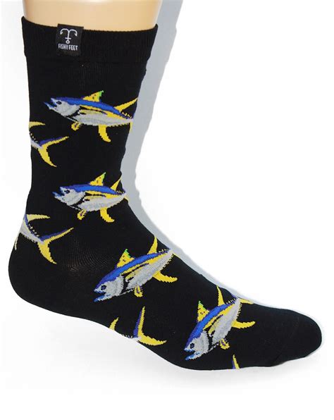 Fish Socks Tuna Socks Fishing Socks Fisherman Socks Etsy