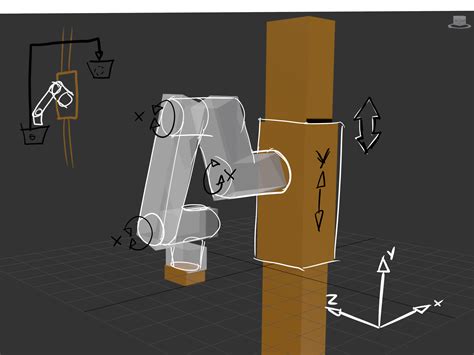 Rigging a robot arm with moving base - Autodesk Community