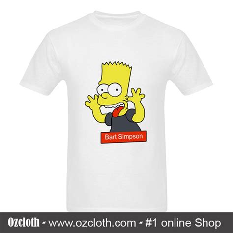 Bart Simpson T Shirt Ozcloth Simpsons T Shirt Bart Simpson T Shirt