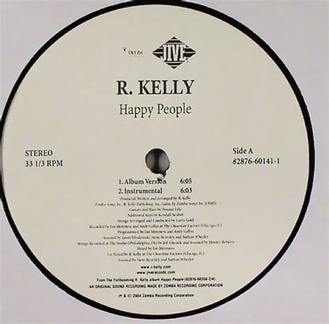 R. Kelly – Happy People (2004, Vinyl) - Discogs