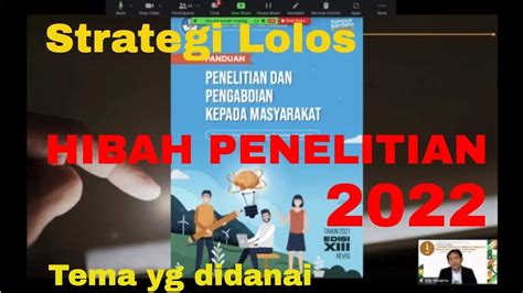 Topik Penelitian Hibah Yang Pasti Didanai YouTube