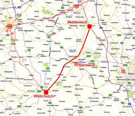 Roman Roads In Cheshire