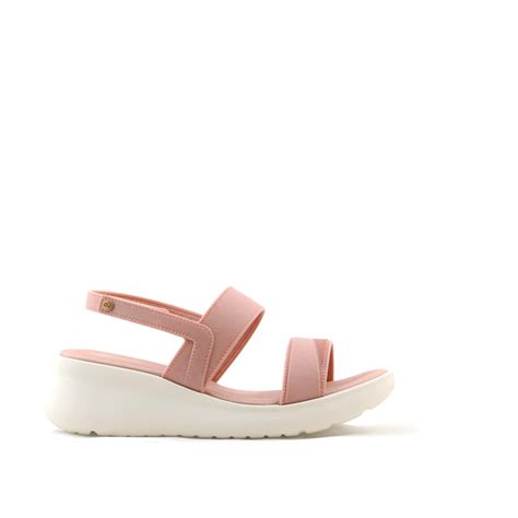 Azaleia 18469 Nude Lavender różowy Sandały Damskie sklep ale BUTY