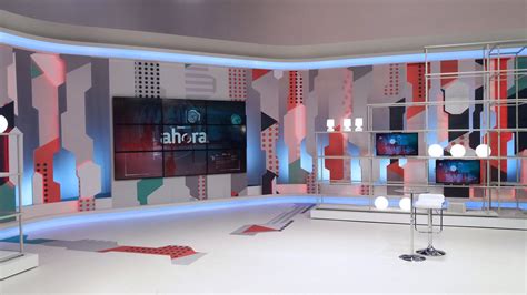 Escenografías para televisión Diseño y montaje