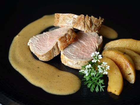 Filet Mignon La Normande Aux Pommes Et Au Cidre Recette Par Chef Simon