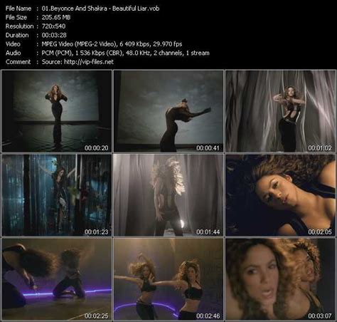 Beyonce And Shakira Beautiful Liar VOB File