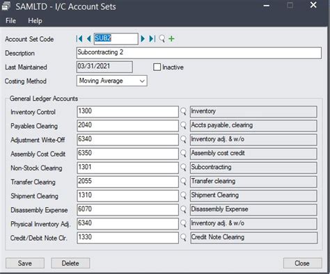 Configuring Sage 300 For The Sub Contracting Process Sage Software