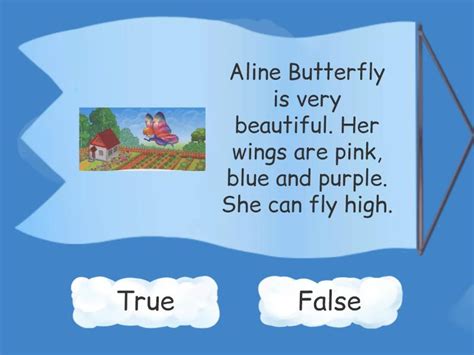 Aline Butterfly in the garden - True or false