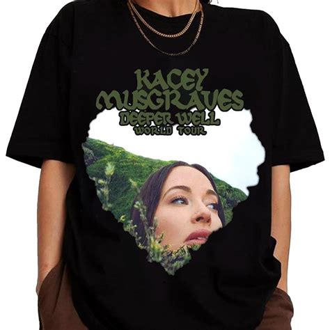 Kacey Musgraves Deeper Well World Tour 2024 Shirt Kacey Musgraves