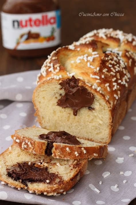 Pan Brioche Con Nutella