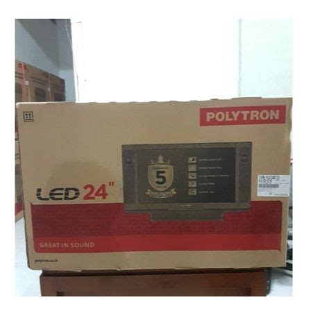 Polytron Led Tv Semi Tabung D Garansi Tahun Lazada Indonesia