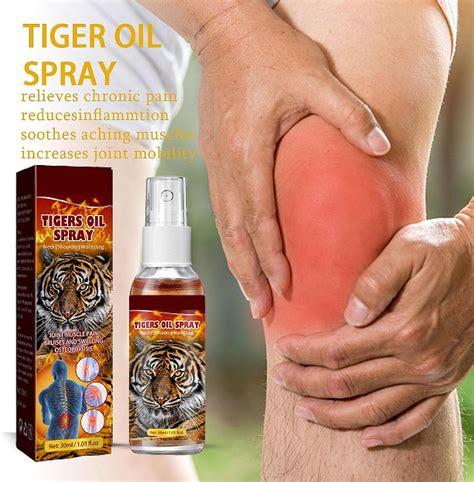 Pain Relief Spray Tiger Oil Spray Relieve Knee Joint Muscle Cervical