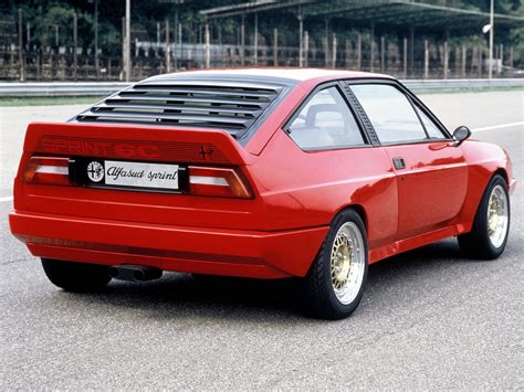 Alfa Romeo Alfasud Sprint 6C (1982) - Old Concept Cars