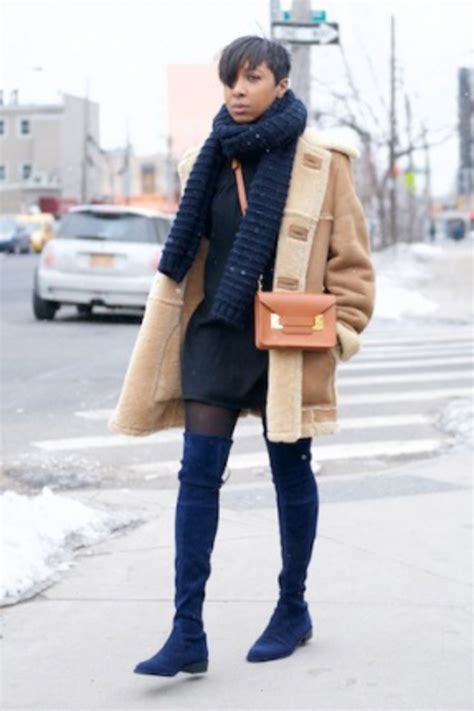 15 Ways To Wear Thigh High Boots This Winter Glamour