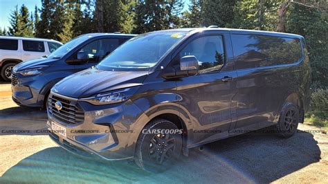 U Spy The New Ford Transit And Tourneo Custom Vans In The U.S. | Carscoops