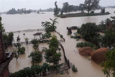 Monsoon Rainy Season Throughout The Country Flood Situation In Assam And Bihar Continues