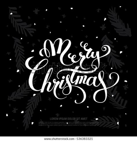 Merry Christmas Banner Vector Illustration Stock Vector Royalty Free 536383321 Shutterstock