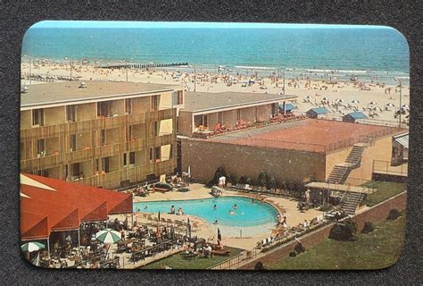 1960s Pool And Poolside Cafe Marlborough Blenheim Hotel Atlantic City