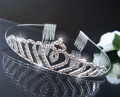 Tiara Diadem Krone Hochzeit Brautschmuck Kaufland De