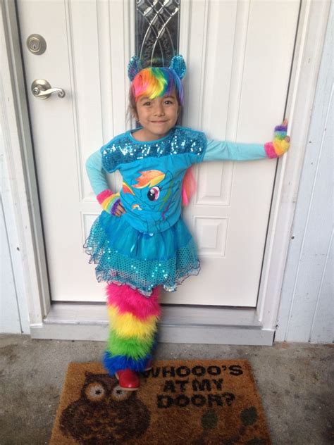 Rainbow Dash costume | Rainbow dash costume, Rainbow dash, Costumes