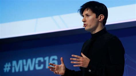 Fran A Divulga Os Motivos Que Levaram A Pris O De Pavel Durov Fundador