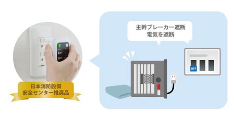 ブレーカーを遮断して地震による電気火災を防ぐ！コンセント設置型の感震ブレーカー（大和電器製）、本日発売 －ラトックシステム 株式会社｜btob