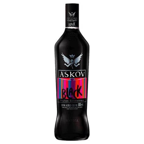 Vodka Askov Black Ml Submarino