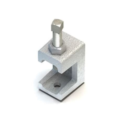 Lindapter LC Flange Clamp (Lindiclip) - M6 Zinc Plated (Pack of 1)