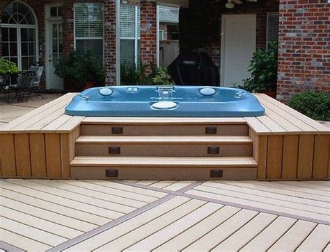 Top 80 Best Hot Tub Deck Ideas – Relaxing Backyard Designs – mshay