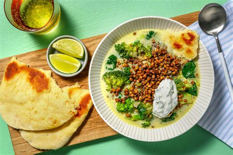 Curry de lentilles vertes au lait de coco à la philippine Recette