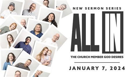 All In New Sermon Series Starting 1 7 YouTube