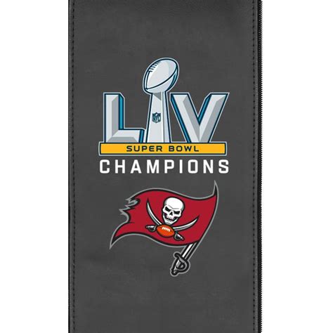 Tampa Bay Buccaneers Primary Super Bowl LV Logo Game Rocker 100 Cross