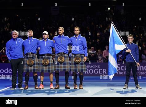 Scotlands Team From Left Paul Lawrie Jonny OMara Aidan McHugh