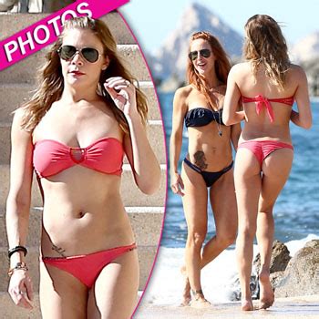 Looking Healthy LeAnn Rimes Flaunts Swerving Curves In Cheeky Bikini