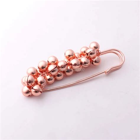 1pcs 70 15mm Exquisite Beautiful Rose Gold Color Metal Large Safety