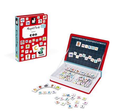 Coffret Magnets Alphabet Jeu Magnétique Pour Enfants Dès 3 Ans