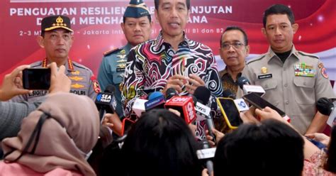 Jokowi Sebut Sampai Saat Ini Belum Ada Surat Pengunduran Diri Zainudin