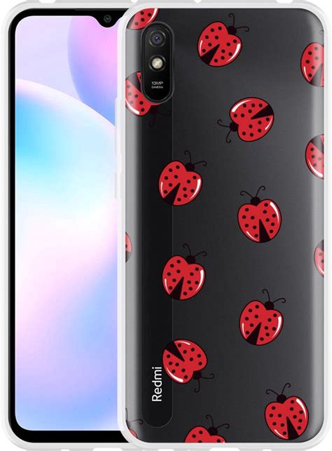 Cazy Hoesje Geschikt Voor Xiaomi Redmi A Lieveheersbeestjes Bol