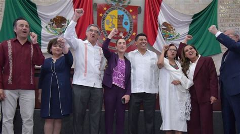 Claudia Sheinbaum Asiste A La Toma De Posesi N De Salom N Jara Como