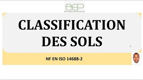 Classification Lcpc Des Sols