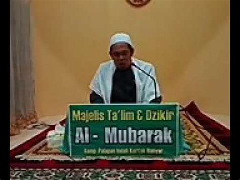 Ustadz H M Yunus Kalimat Ismul Azham Dari Nabi Muhammad Saw Kepada