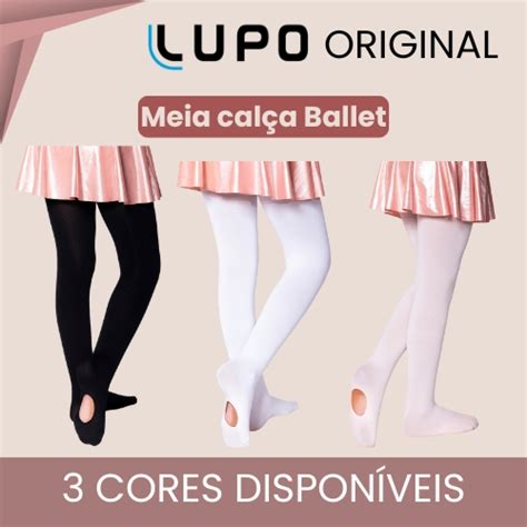Meia Calça Que Não Desfia - Meia Calça Lupo Infantil Ballet Fio 60 Original Com Abertura Não Desfia ...