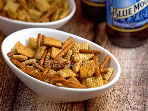 Parmesan Garlic Snack Mix The Midnight Baker