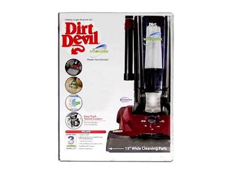 Dirt Devil M Swivel Glide Vision Bagless Upright Vacuum Newegg