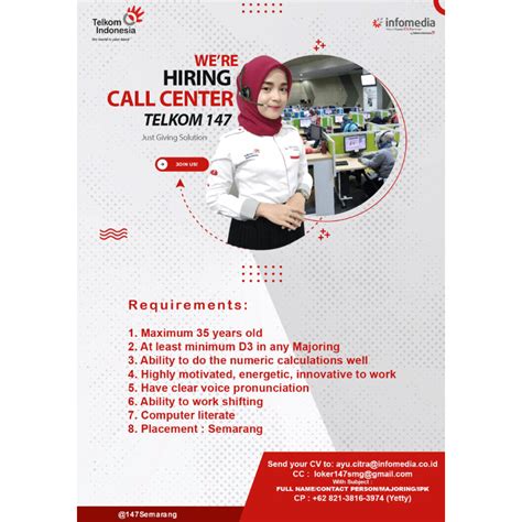 Lowongan Kerja Call Center Telkom Di Pt Infomedia Nusantara