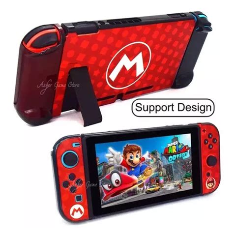 Carcasa Protectora Nintendo Switch Mario Cuotas Sin Inter S