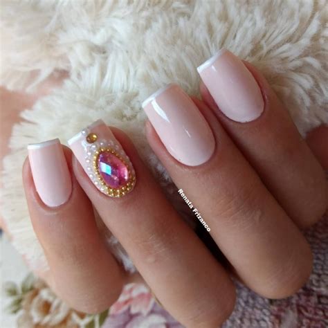 Melhores Unhas Decoradas Tons Nude Veja As Melhores Fotos