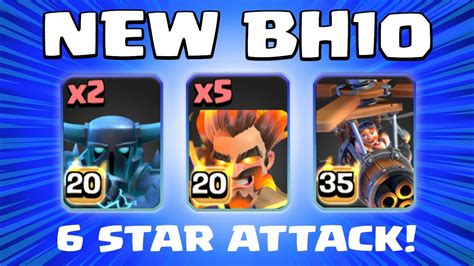 Builder Base 2 0 New Bh10 Attack Strategy In Clash Of Clans