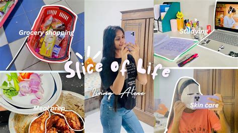 Slice Of Life Uni Student Life Study Vlog What I Eat